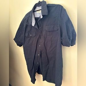 Nice black Wrangler short sleeve shirt.